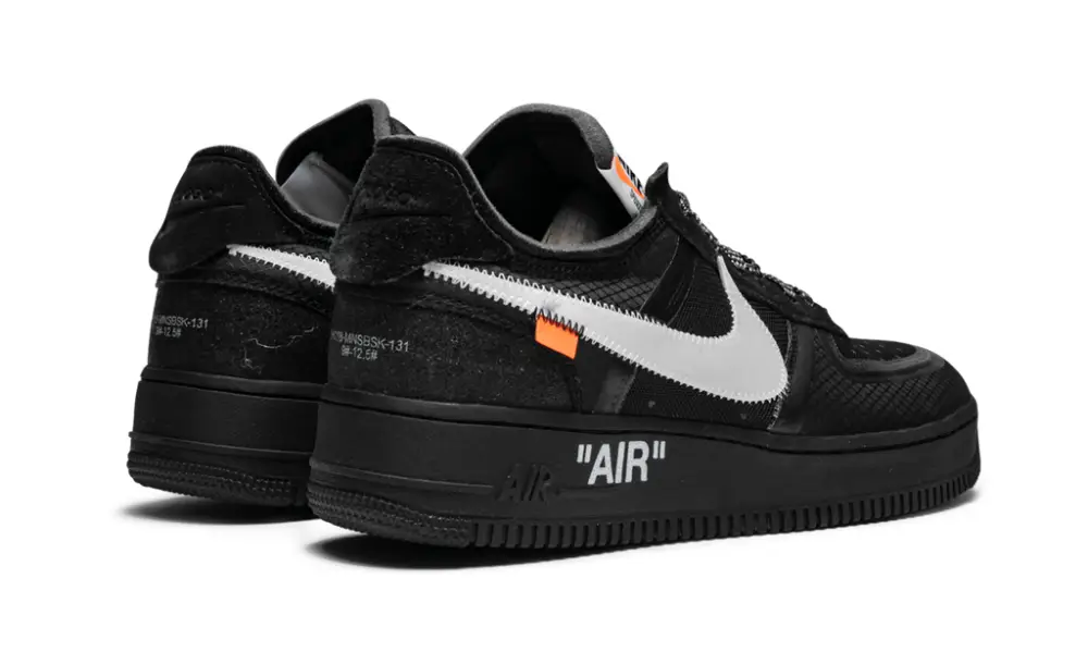 Nike Lifestyle Air Force 1 Low 'Off-White Black'