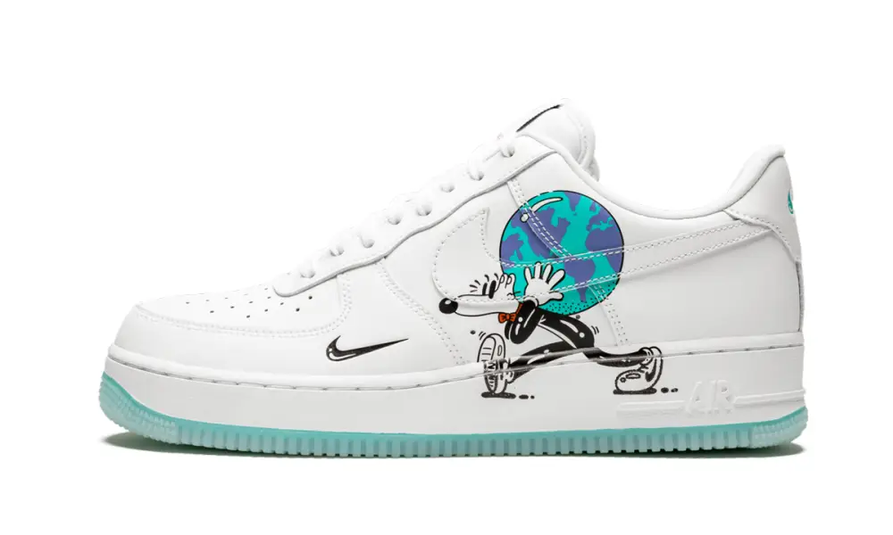 Nike Lifestyle Air Force 1 Flyleather QS 'Earth Day' 