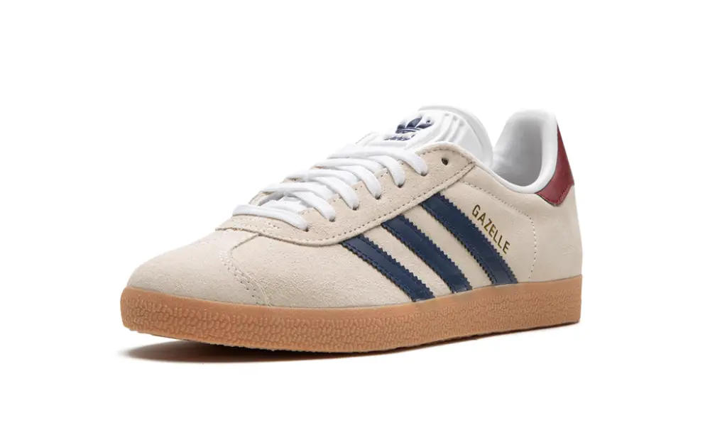 Adidas Gazelle Gazelle 'Off White   Dark Blue   Gum' 