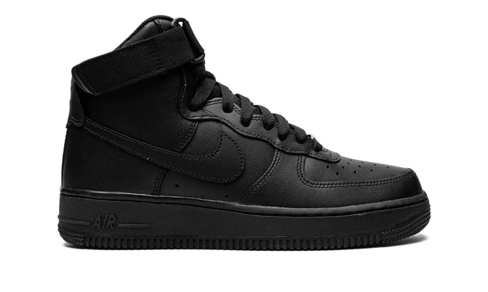 Nike Lifestyle WMNS AIR FORCE 1 HI 'Triple Black' 