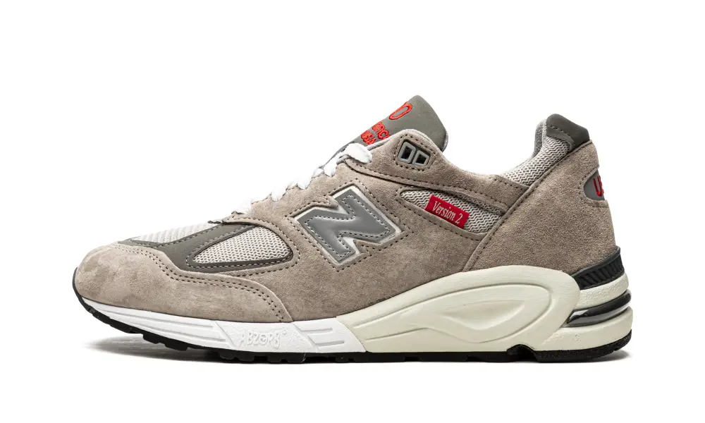 New Balance 990 Made in US 990 v2 'Grey / Red'
