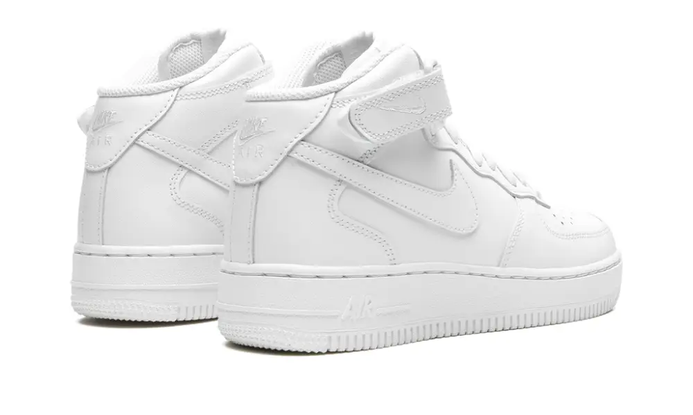 Nike Lifestyle AIR FORCE 1 '07 MID MNS WMNS 'Triple White'