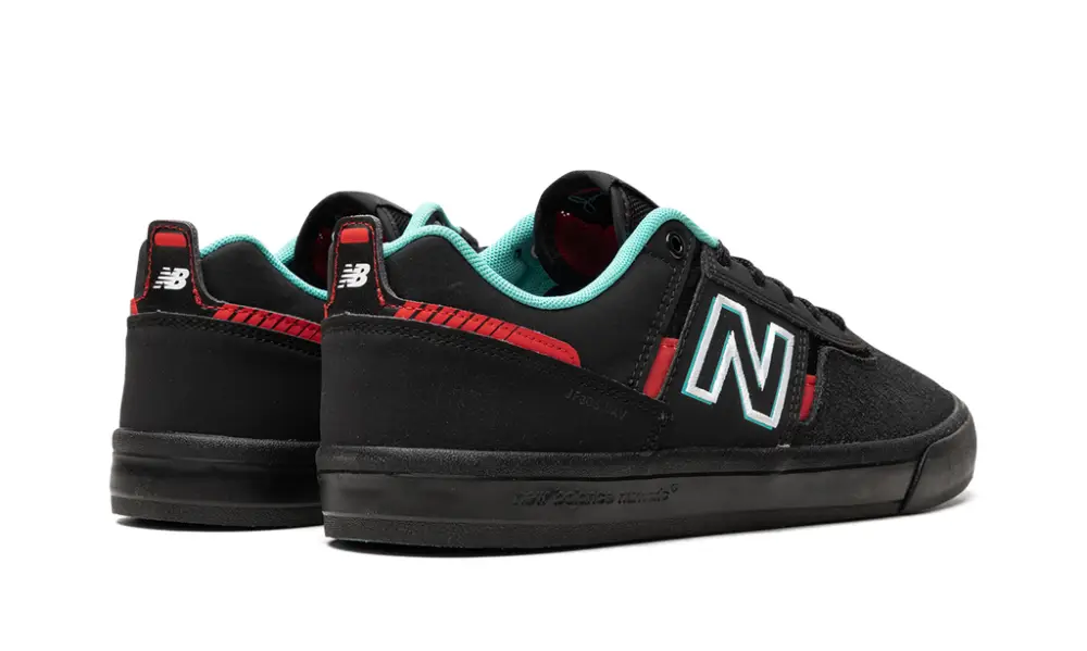 More New Balance Numeric 306 'Black   Electric Red' 