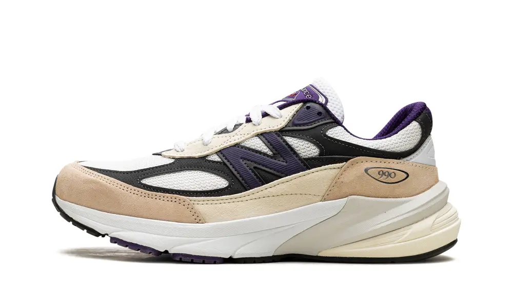 New Balance 990 990v6 'Made In USA - Teddy Santis White Black Plum' 