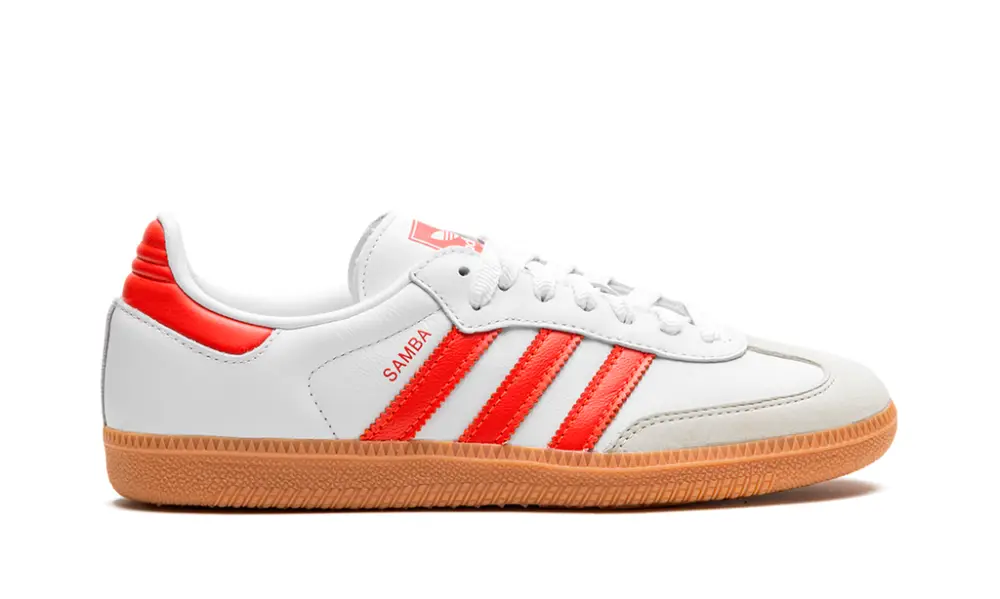 Adidas Samba SAMBA OG WMNS 'White Solar Red' 