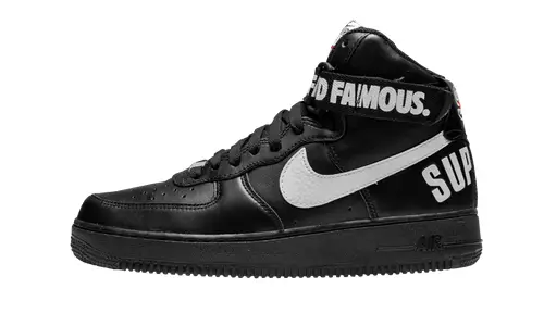 Nike Lifestyle Air Force 1 High Supreme SP 'Black'