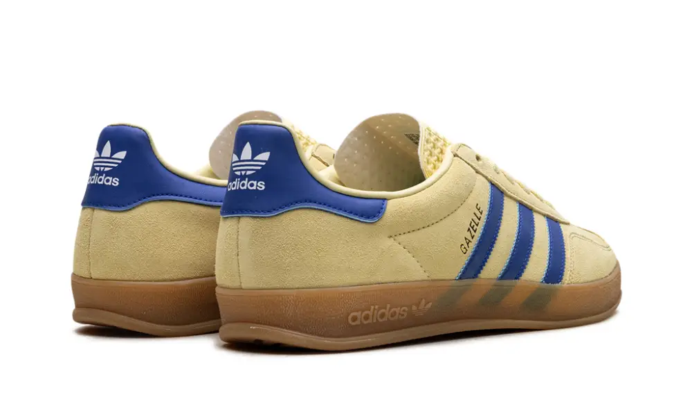 Adidas Gazelle Gazelle Indoor 'Powder Yellow Royal Blu'