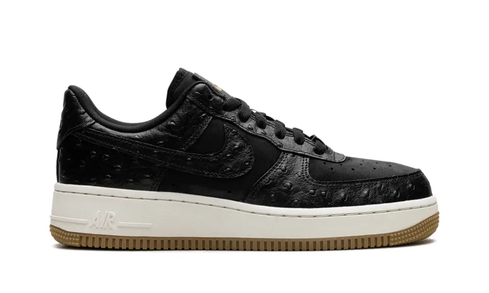Nike Lifestyle Air Force 1 Low '07 WMNS 'Black Ostrich' 
