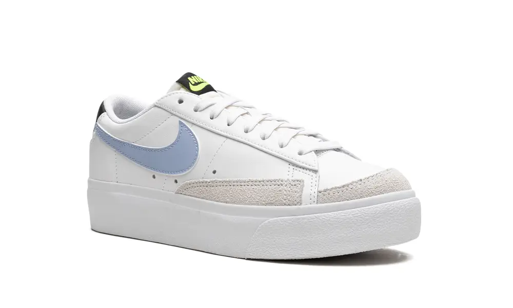 Nike Lifestyle BLAZER LO PLATFORM MNS WMNS 'White Cobalt Bliss' 
