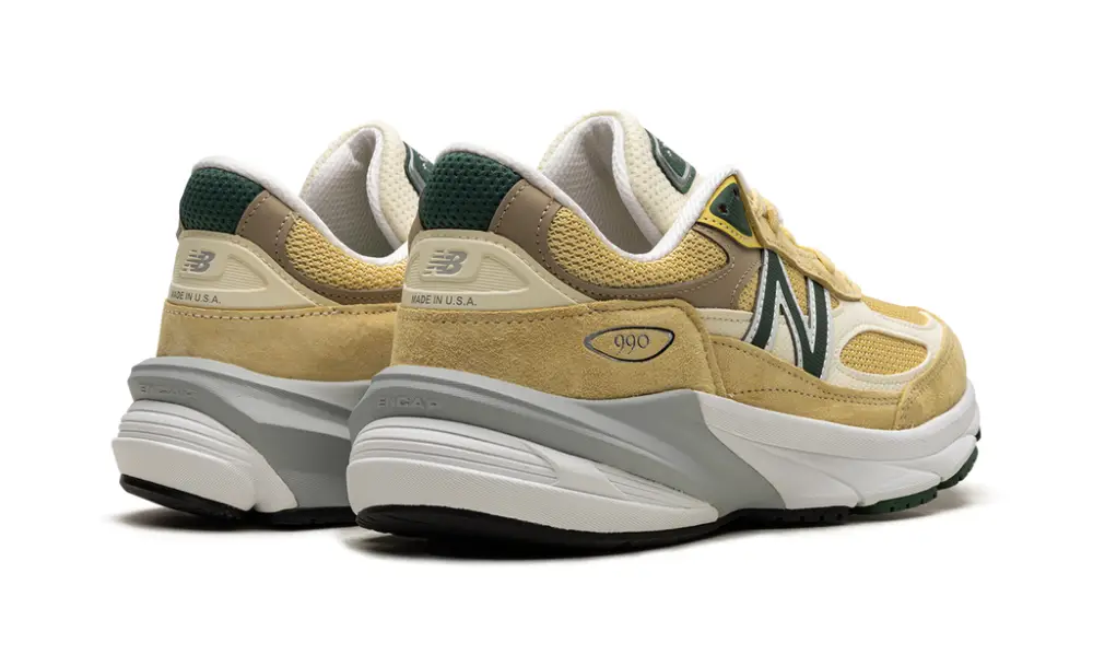 New Balance 990 990 'Pale Yellow Forest Green'