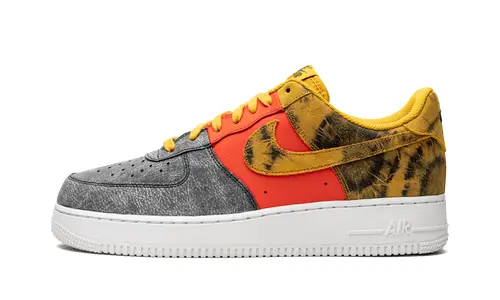 Nike Lifestyle Air Force 1 '07 LV8 'Dark Sulphur Tie-Dye' 
