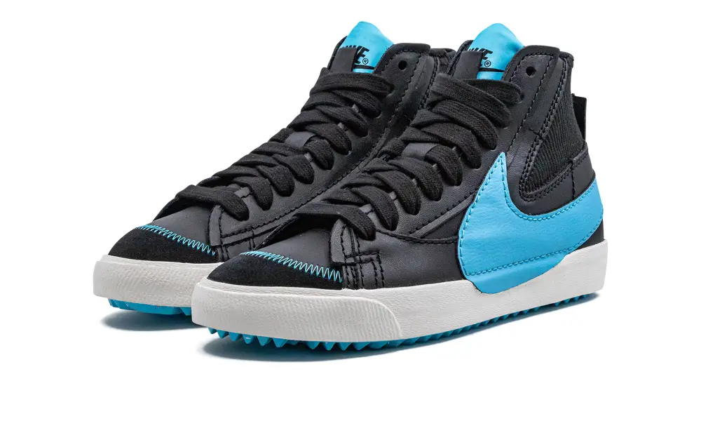 Nike Basketball Blazer Mid '77 Jumbo 'Black   Baltic Blue' 