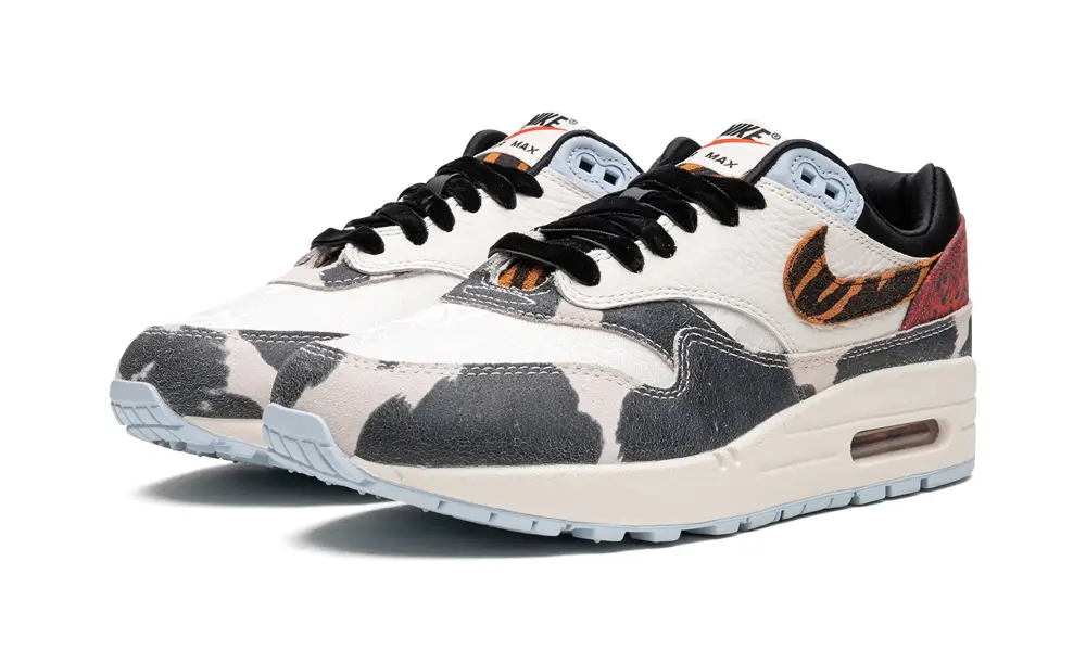 Nike Air Max AIR MAX 1 '87 MNS WMNS 'Tiger Swoosh Cow Print' 