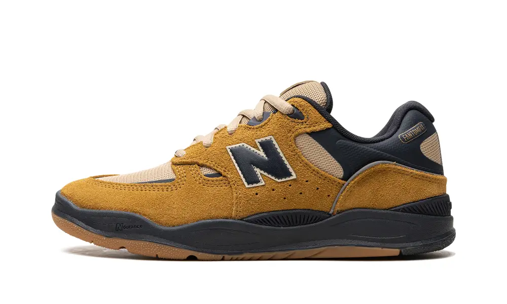 More New Balance Numeric Tiago Lemos 'Light Brown / Navy Blue'
