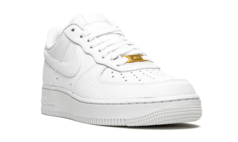 Nike Lifestyle Air Force 1 Low '07 'White Metallic Gold'