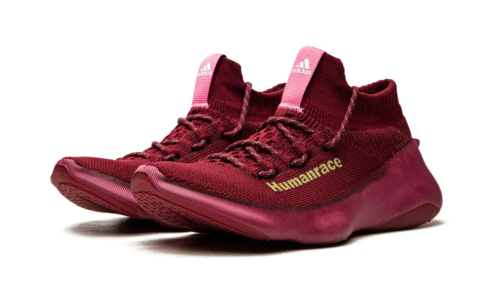 More Adidas Shoes Human Race Sičhona 'Pharrell - Burgundy'