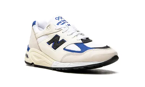 New Balance 990 990v2 'Made In USA White Blue' 