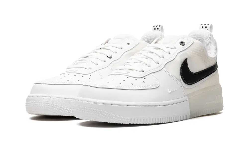 Nike Lifestyle Air Force 1 Low React 'White   Black' 