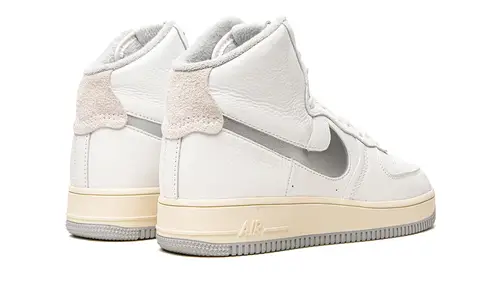 Nike Lifestyle AIR FORCE 1 HIGH SCULPT MNS WMNS 'White Silver'