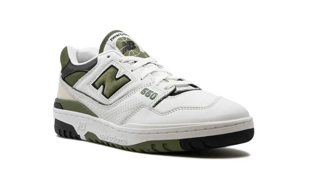 New Balance 550 550 'White   Dark Olivine' 