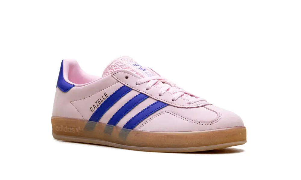 Adidas Gazelle Gazelle Indoor WMNS 'Clear Pink Lucid Blue' 