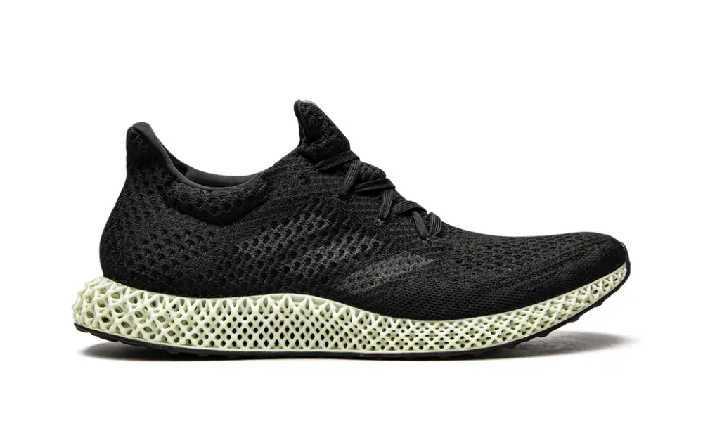 More Adidas Shoes Futurecraft 4D 'Core Black Linen Green'