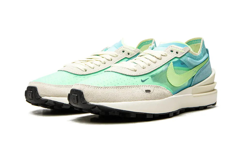 Nike Basketball WAFFLE ONE WMNS 'Bleached Aqua   Lime' 