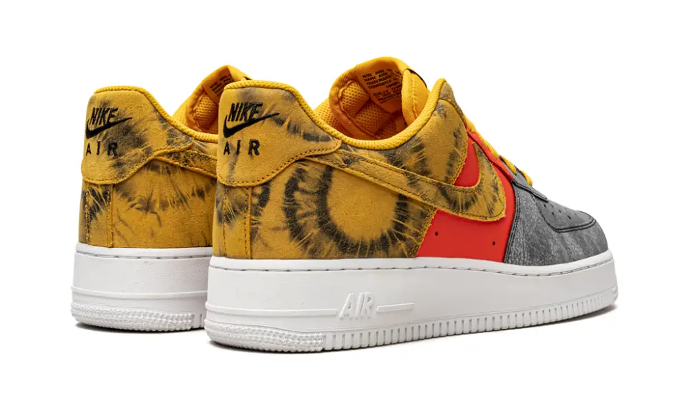 Nike Lifestyle Air Force 1 '07 LV8 'Dark Sulphur Tie-Dye'