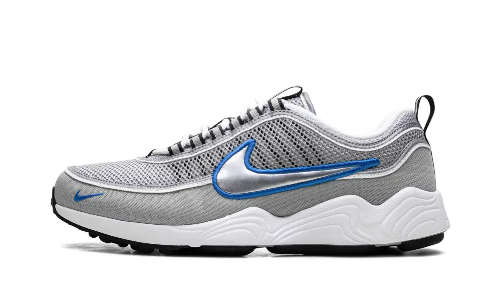 Nike Lifestyle Zoom Spiridon 'Metallic Silver / Signal Blue'