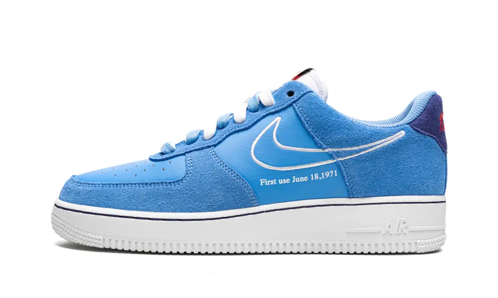 Nike Lifestyle Air Force 1 Low 'First Use - Blue Suede' 
