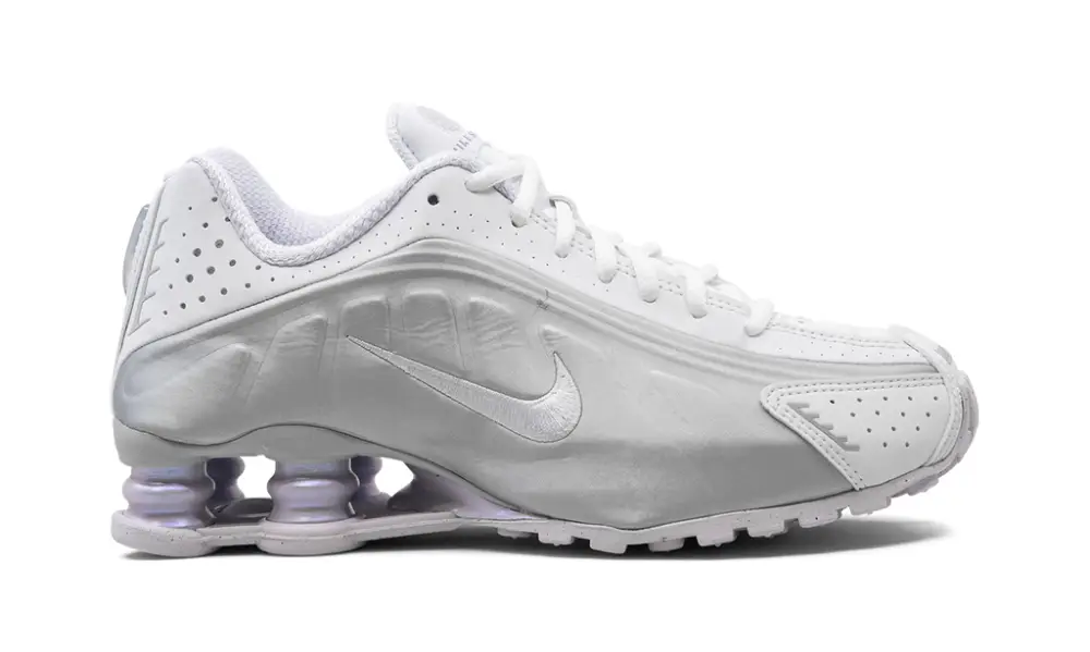 Nike Lifestyle Shox R4 WMNS 'White Metallic Platinum'