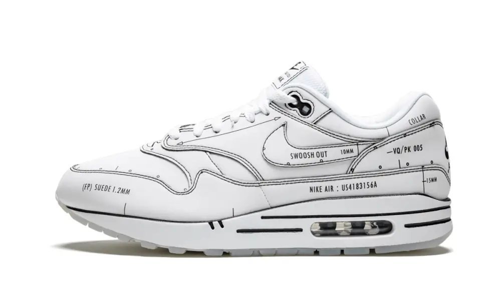 Nike Air Max Air Max 1 'Sketch Schematic' 