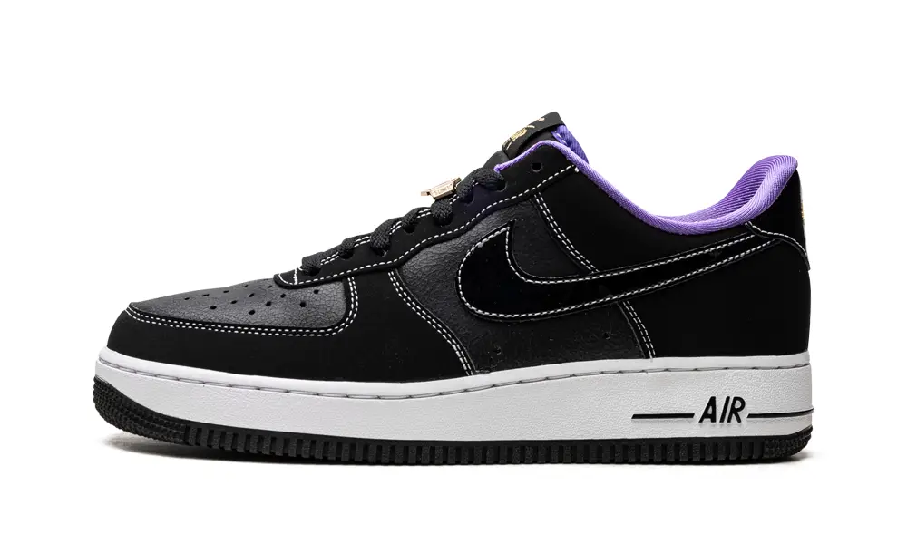 Nike Lifestyle Air Force 1 Low '07 LV8 'World Champ Black Purple' 