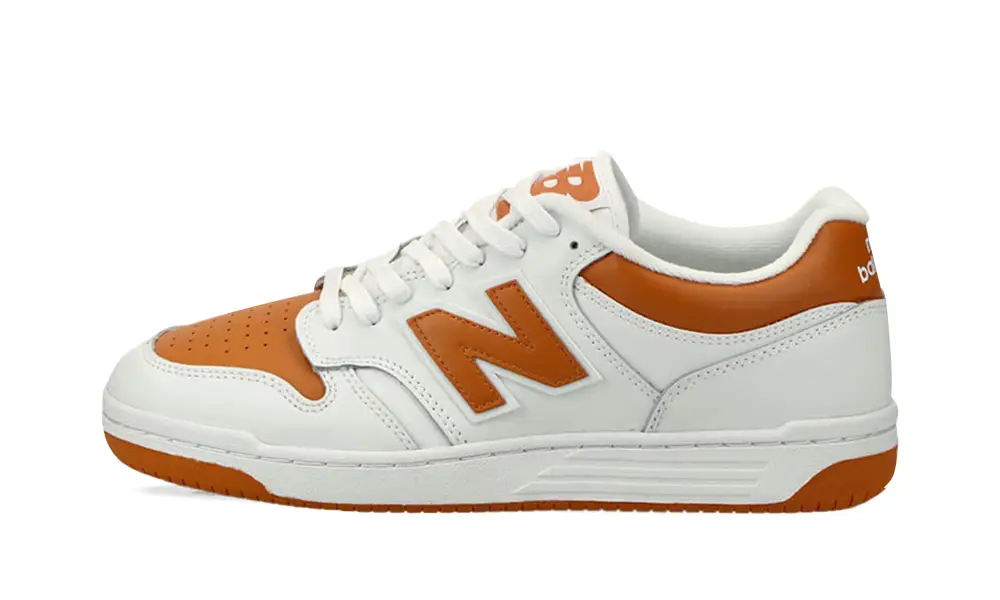 New Balance 480 480 'White  Madras Orange' 