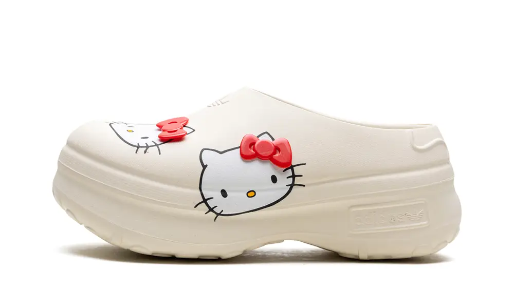 More Adidas Shoes adiFOM Stan Smith Mules WMNS 'Hello Kitty Off White Red Cloud White' CFA8D10817