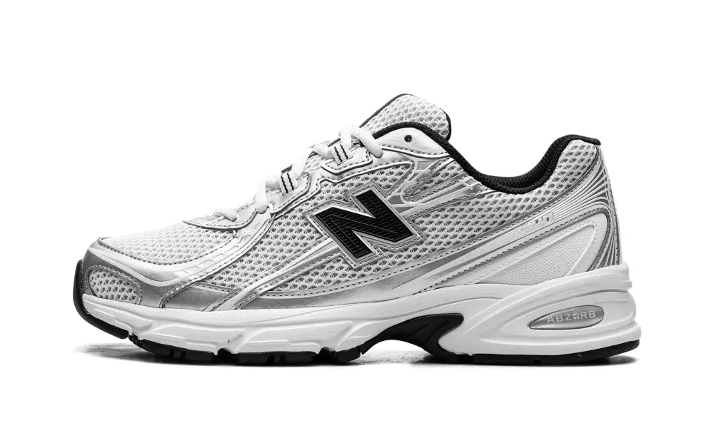More New Balance 740 'White Silver Metallic Navy'