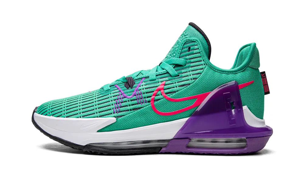 Nike Basketball LeBron Witness VI 'Clear Emerald / Wild Berry'
