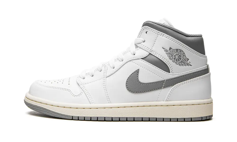 Air Jordan 1 Air Jordan 1 Mid 'White / Stealth Grey' A8A7047