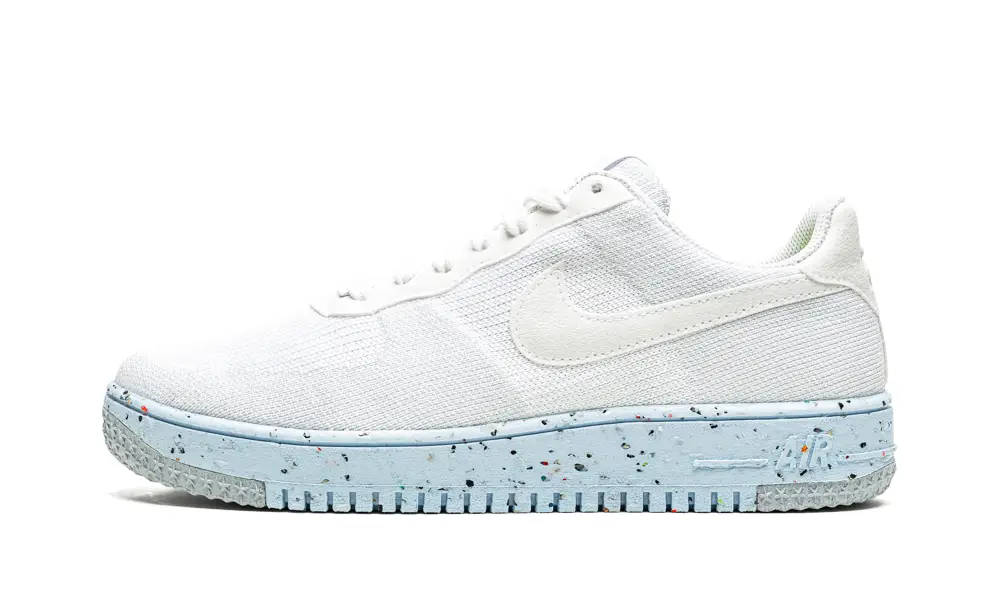 Nike Lifestyle AIR FORCE 1 CRATER FLYKNI MNS WMNS 'White' 