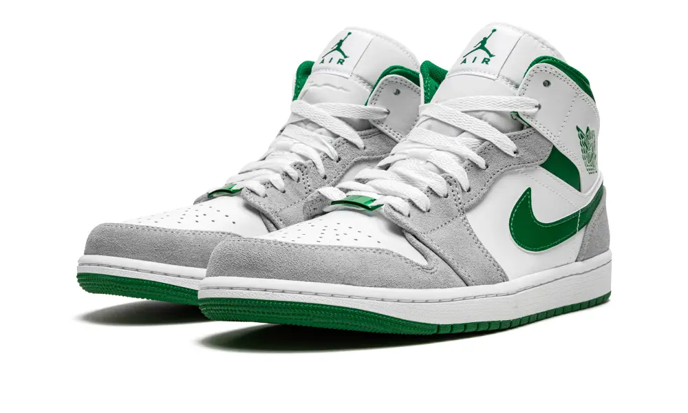 Air Jordan 1 Air Jordan 1 Mid SE 'Grey   Pine Green   White' 
