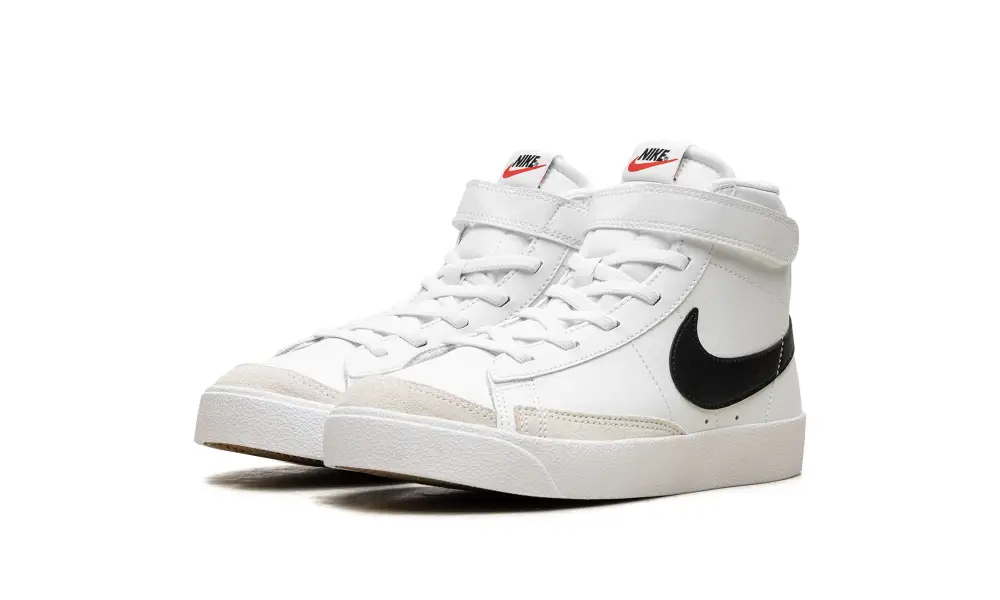 Nike Basketball Blazer Mid 77 (PS) 'BLACK WHITE TEAM ORANGE WHITE'