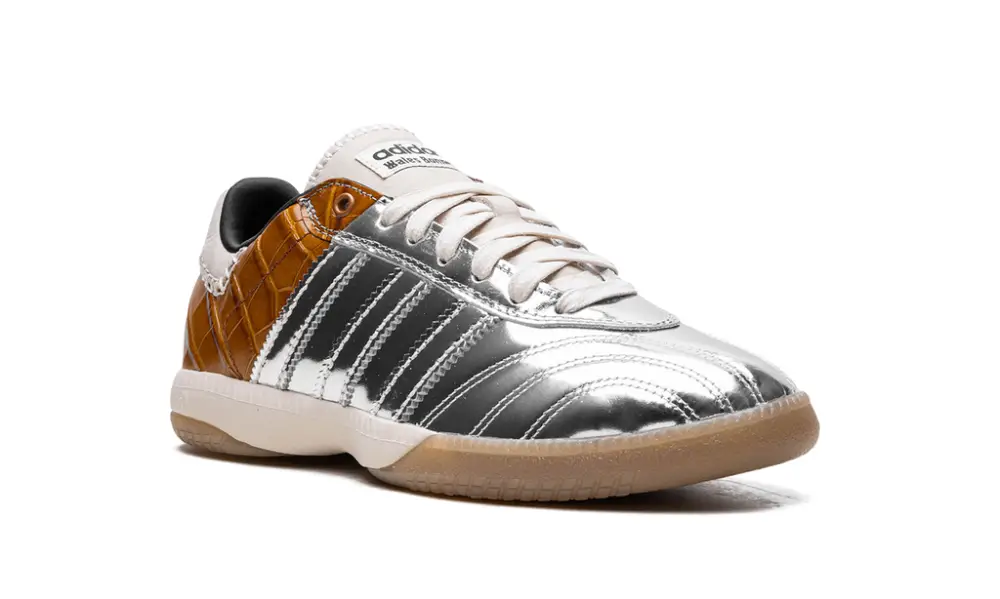 Adidas Samba Samba Millenium 'Wales Bonner - Silver Metallic   Easy Yellow' 