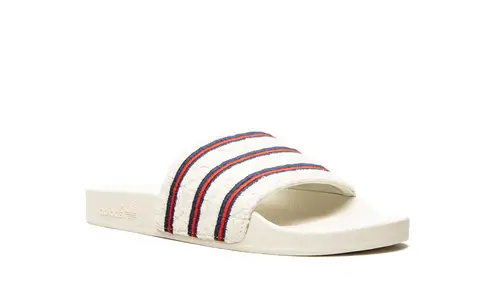 More Adidas Shoes Adilette Cableknit Slides 'Extra Butter'