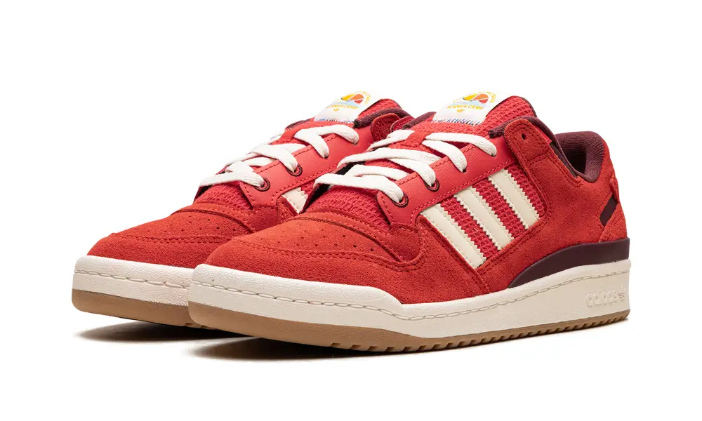 More Adidas Shoes FORUM LOW CL 'Red'