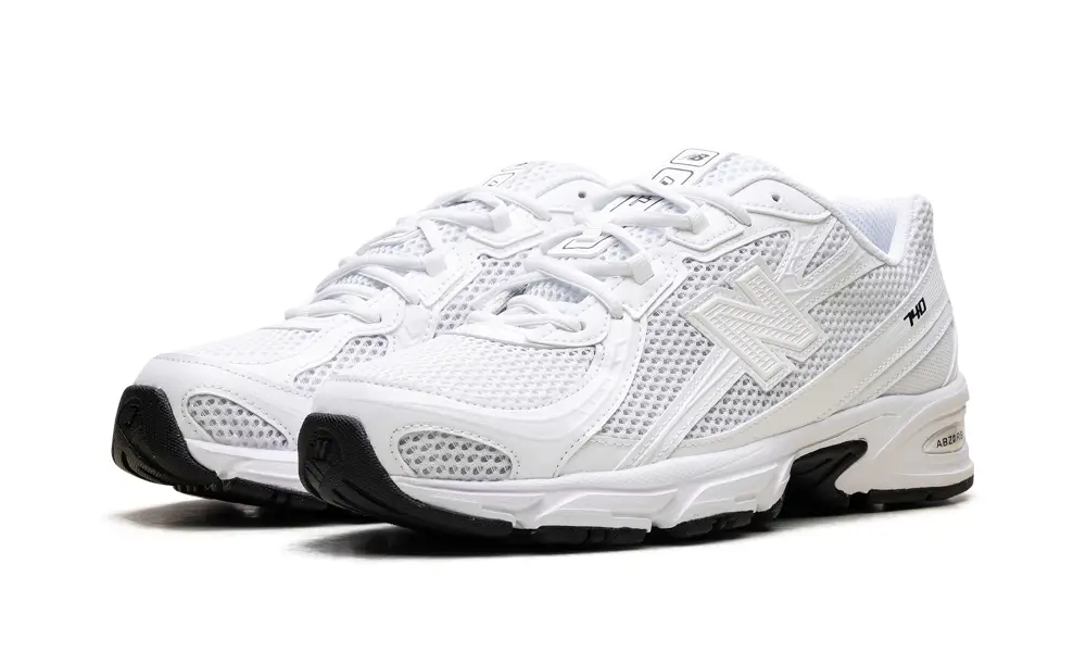More New Balance 740 'Triple White'