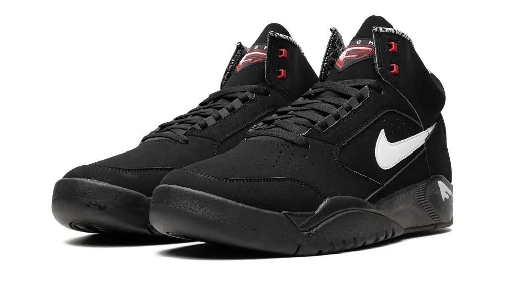 Nike Basketball Air Flight Lite Mid 'Black White Varsity Red' 