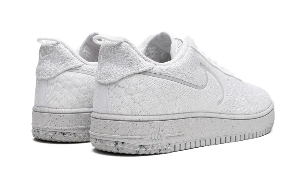 Nike Lifestyle Air Force 1 CRATER FLYKNIT NN 'Whiteout' 