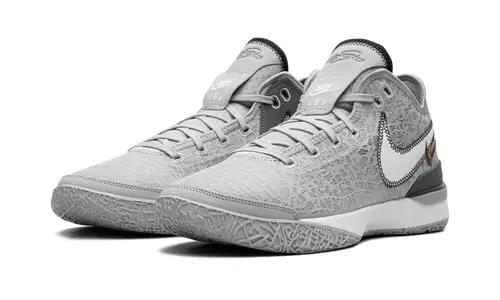 Nike Basketball Zoom LeBron NXXT Gen 'Wolf Grey Metallic Gold' 