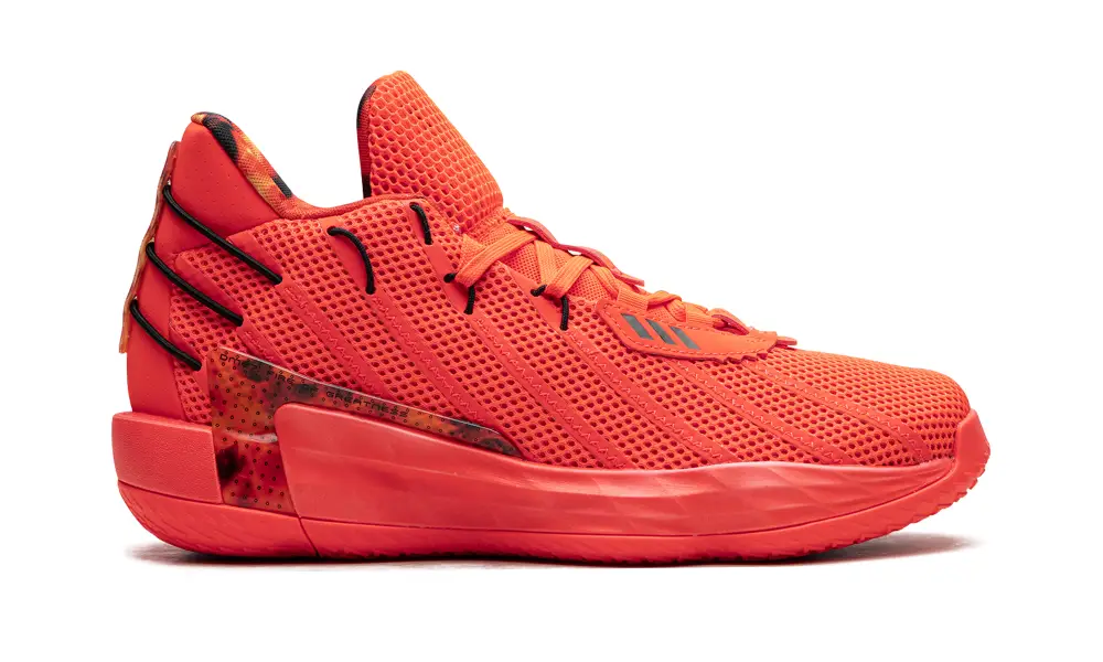 More Adidas Shoes Dame 7 GCA 'Orange'