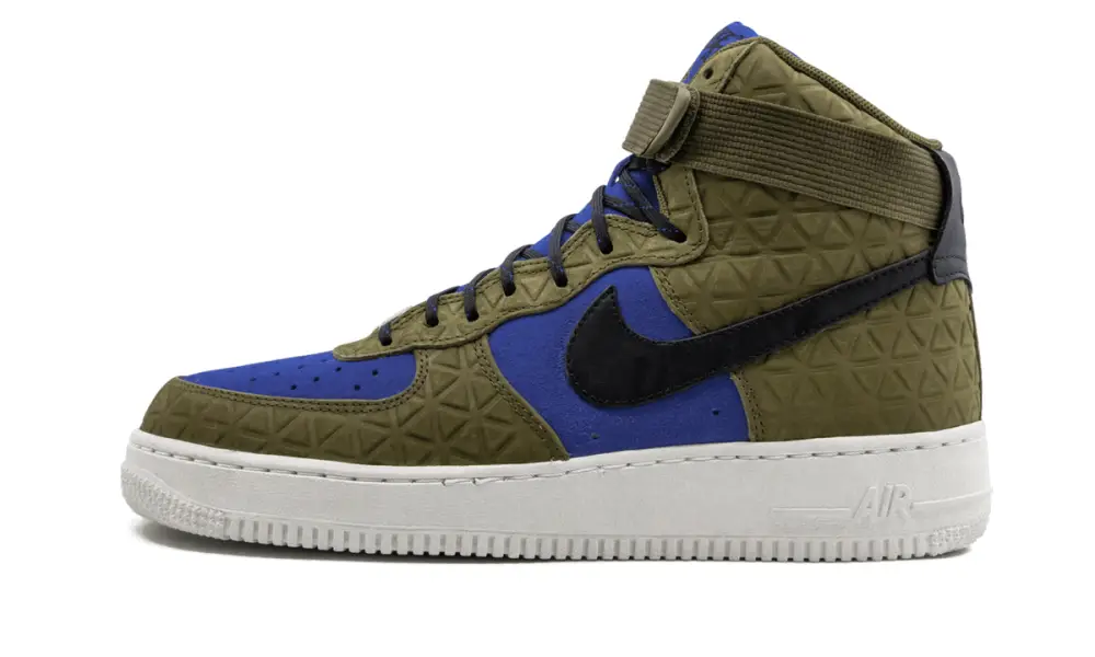 Nike Lifestyle AIR FORCE 1 HI PRM SUEDE WMNS 'Olive Flak'